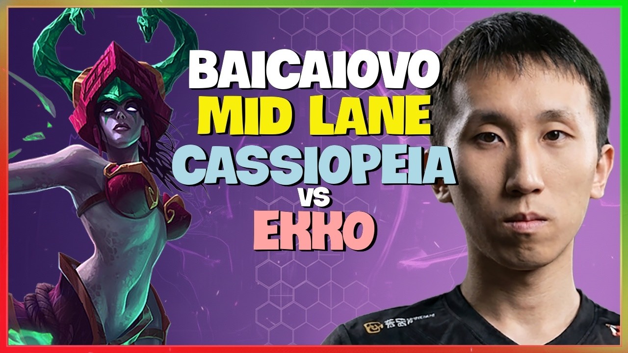 Rank 1 Cassiopeia : This CN Super Server God is DEVASTATING Challenger Elo - Engsub