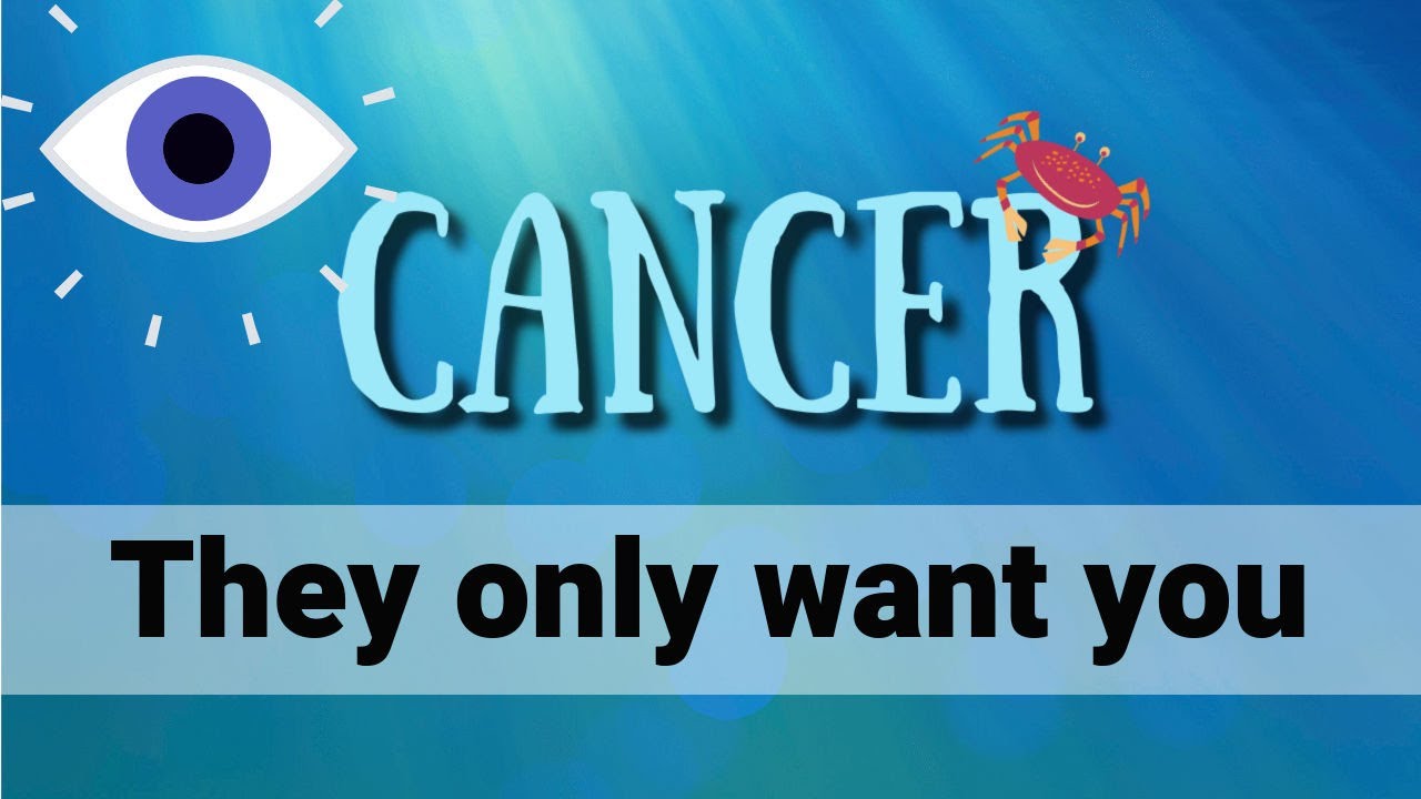 CANCER LOVE TAROT! All they want is you. SO much regret!