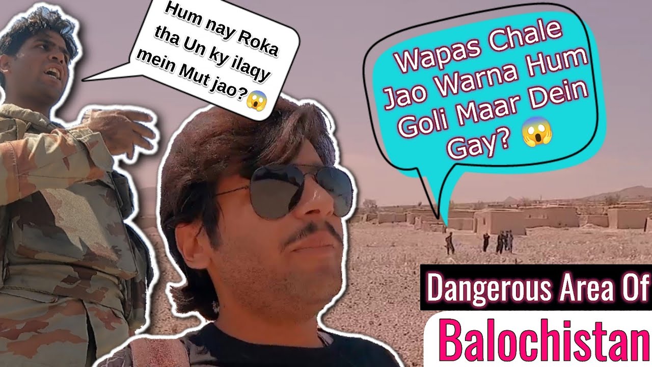 Go to The dangerous Area of BLA in Balochistan || Locals trying to fight with FC army Balochistan