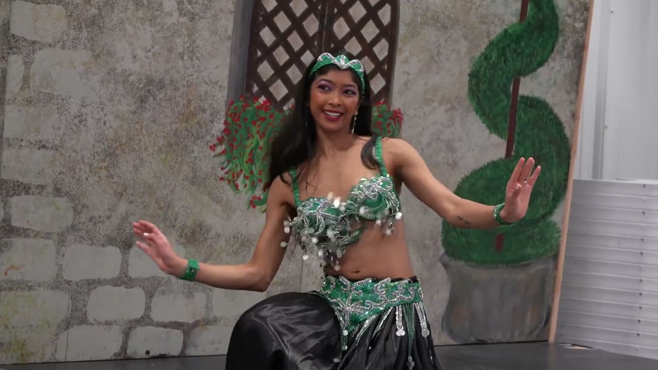 Ava The Enchanting belly dancing at Winter Knights of Cheyenne - Cheyenne, WY - February 15,  2026