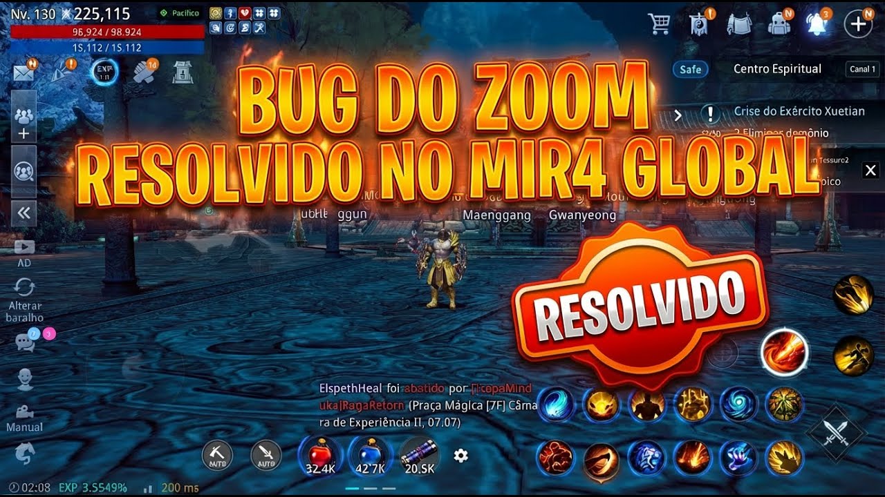 Como CORRIGIR o BUG do ZOOM no MIR4