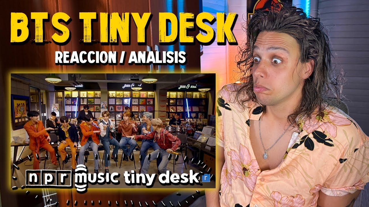 ESTO ES TREMENDO | Reacciono a el BTS: Tiny Desk (Home) | Fede Sicaro