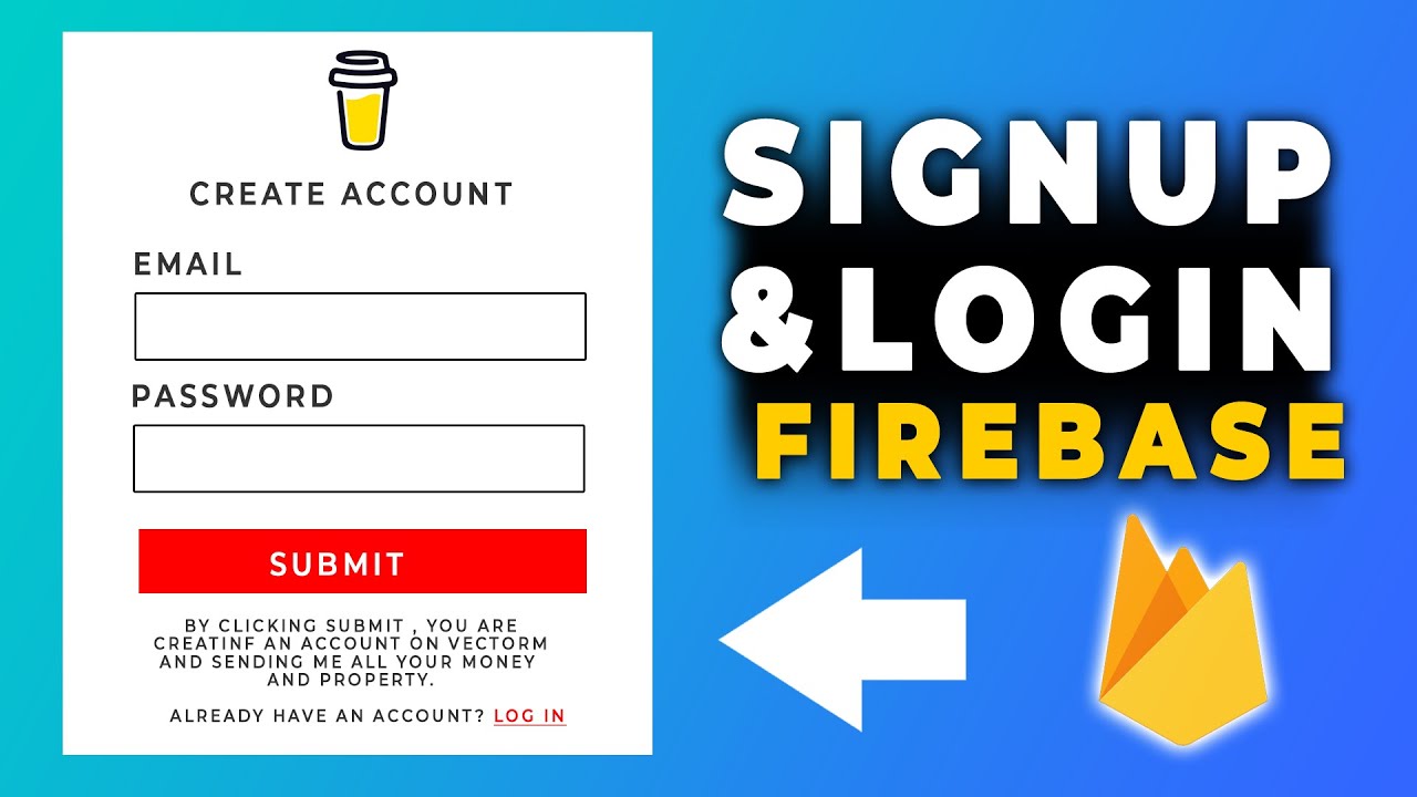 Форма регистрации и входа в HTML с помощью Firebase🔥 | Учебное пособие по веб-аутентификации в Fi...