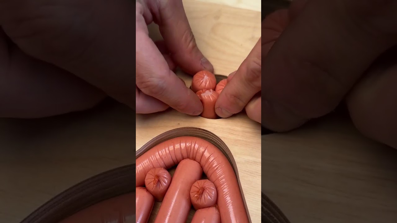 Trapping Sausage Man in Wood