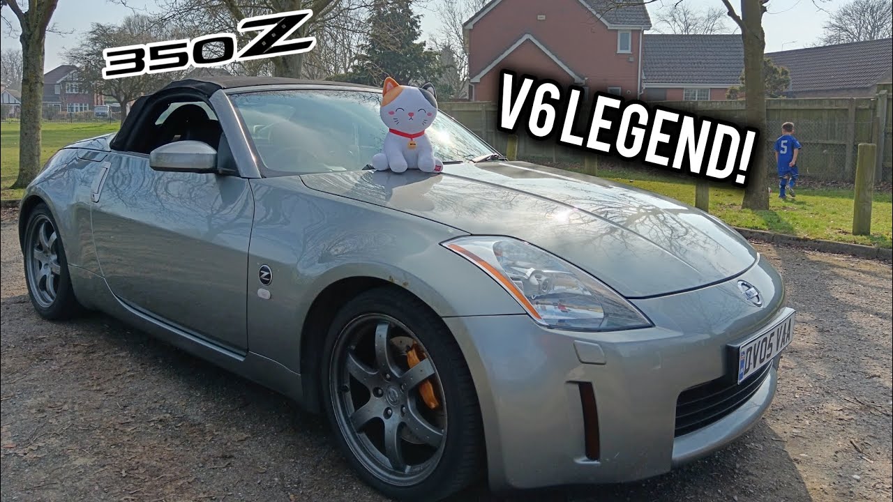 Nissan 350z convertible review! An iconic V6 sports car with a top spec!