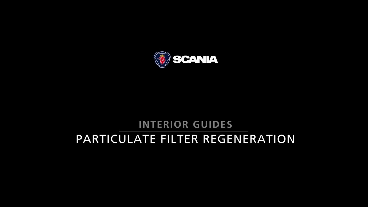 Scania Handover Series - Interior - Particulate Filter Regeneration