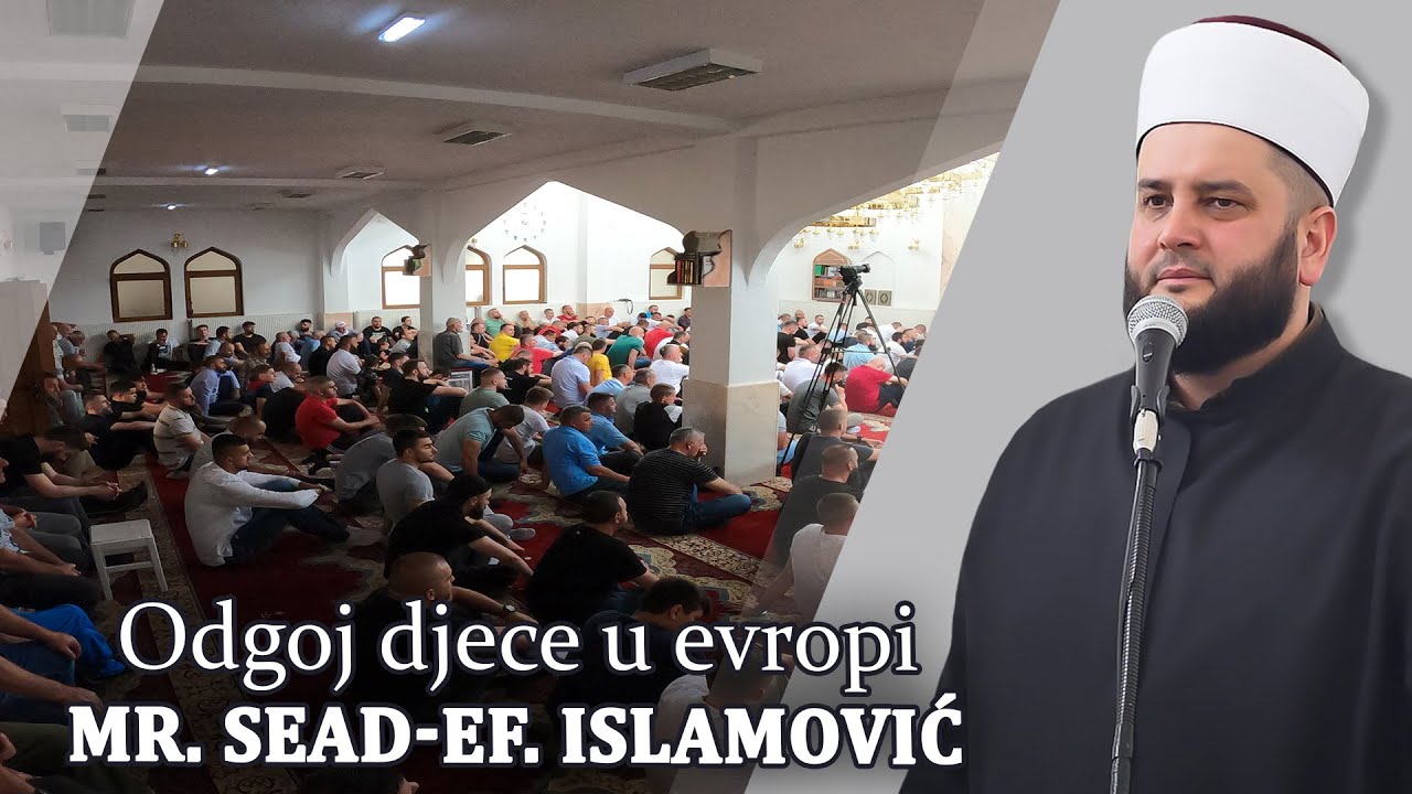 Odgoj djece u evropi - mr. Sead-ef. Islamović #hadzimehovadzamija