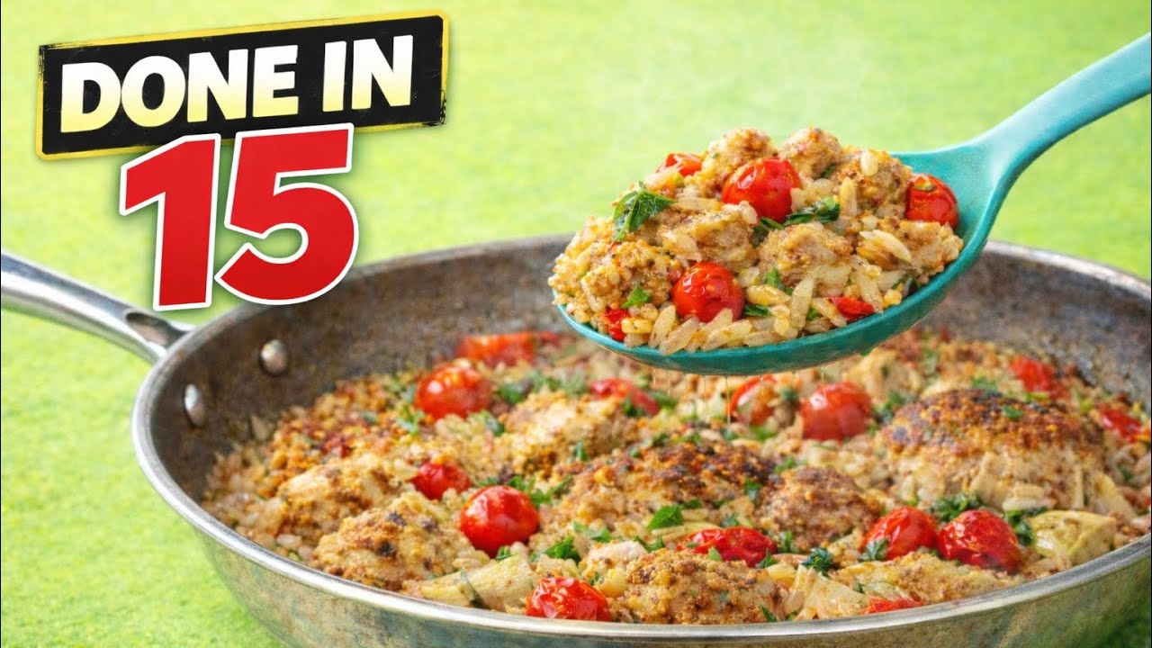 The Lazy One-Pan Greek Chicken & Rice I Make Every Week