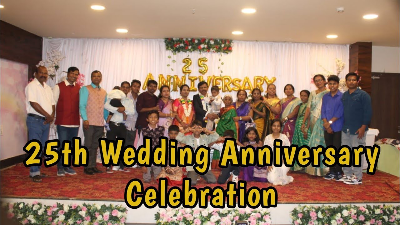 25 Wedding Anniversary Celebration | Silver Anniversary Dance 💃💫 #25thAnniversary #SilverJubilee