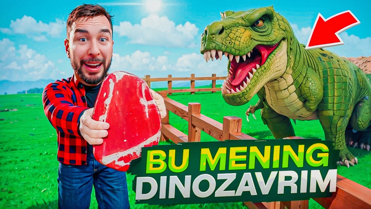 DUNYODAGI ENG KATTA DINOZAVRNI ISHLADIM