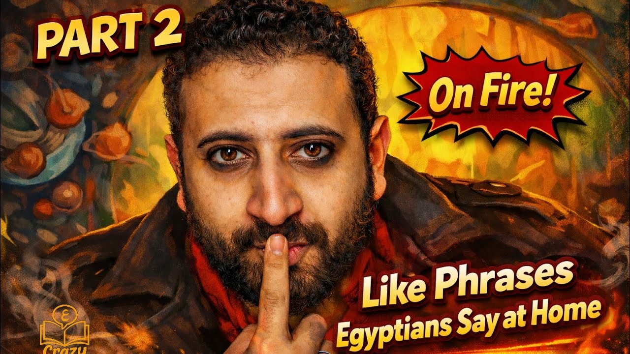 “Essential Egyptian Arabic Phrases You’ll Hear at Home Every Day 🇪🇬🏠” Part 2