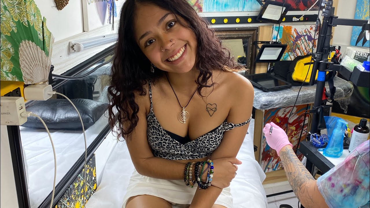Getting my second tattoo 🫧
