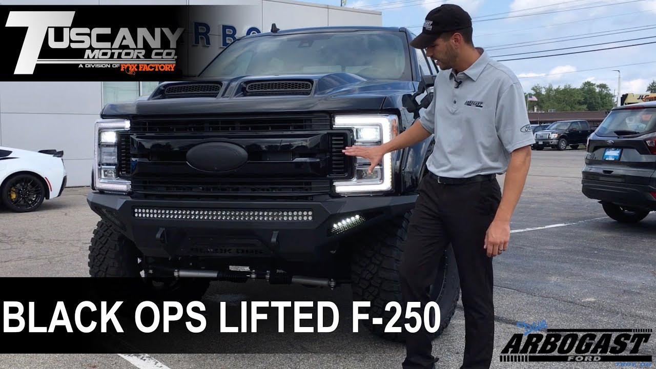 2019 Tuscany Black Ops Lifted Truck Ford F-250 | Dave Arbogast Ford 4856T