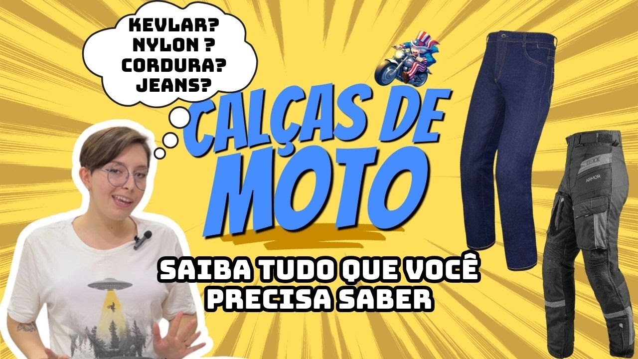 Calça de Proteção para moto sem Migué