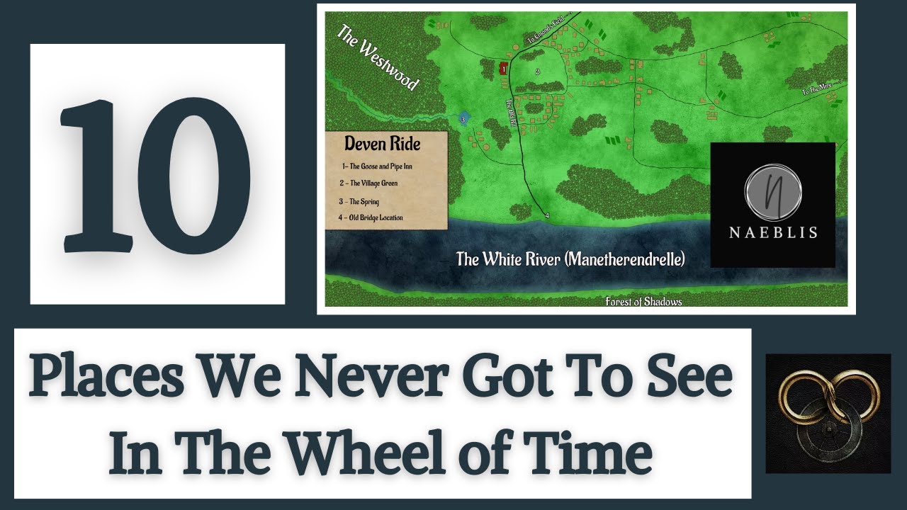 10 Places We Never Got To Visit In Wheel of Time