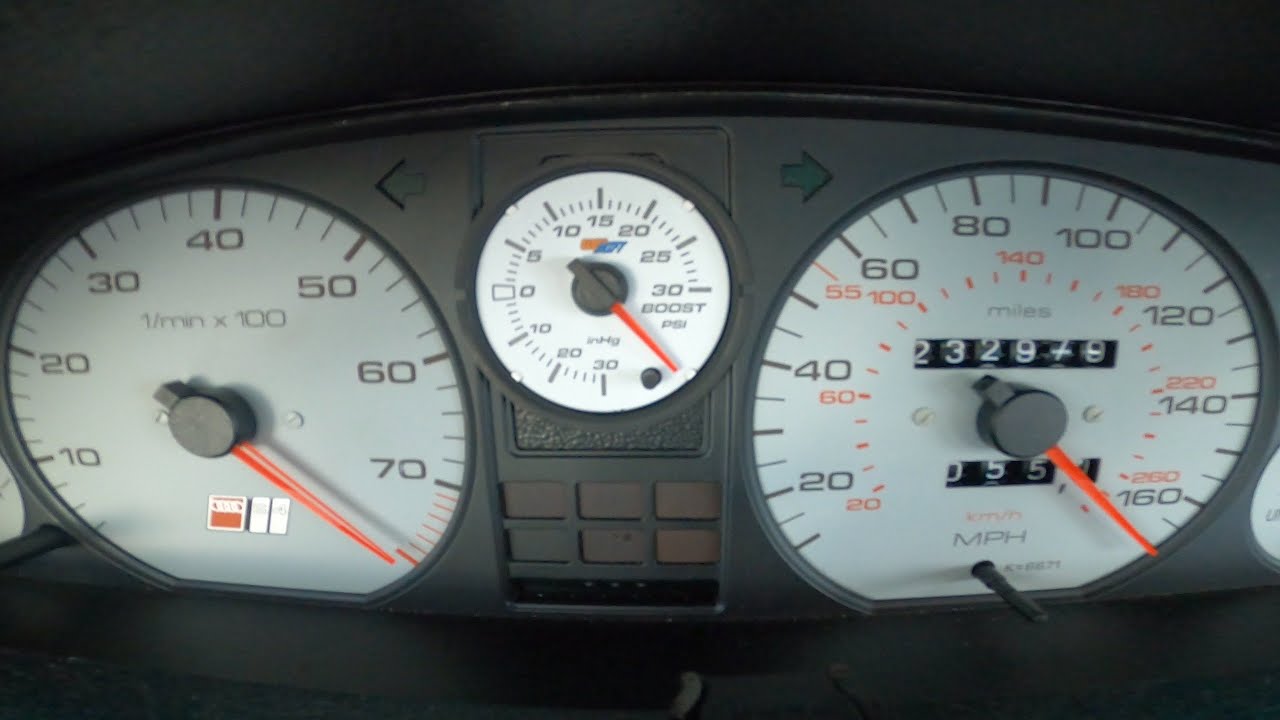 Audi S4 C4 20vt 37psi - BRUTAL ACCELERATION!!!