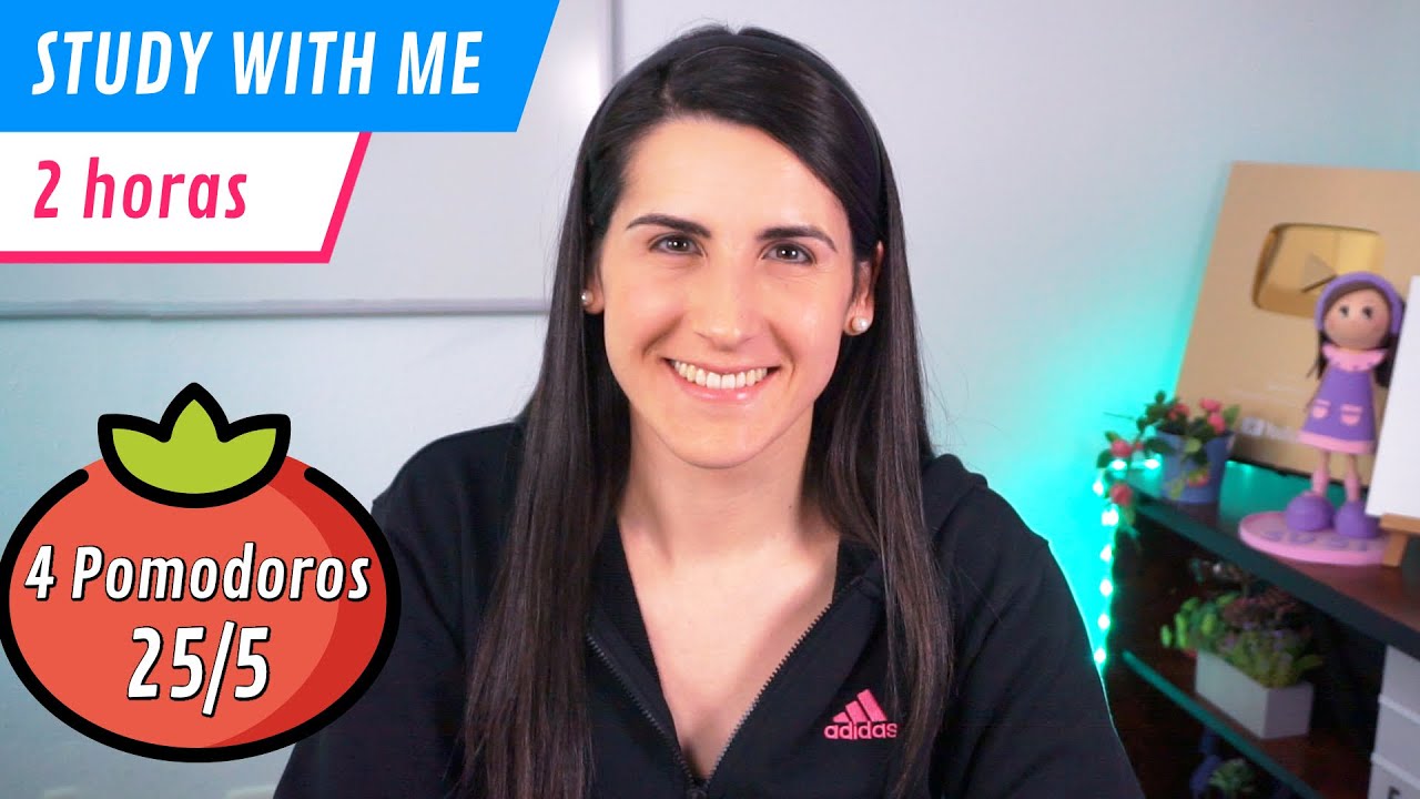 ESTUDIA CON SUSI PROFE (2 H) 📚 4 Pomodoros 25/5 📕 STUDY WITH ME 5-3-2023 #estudiaconsusi