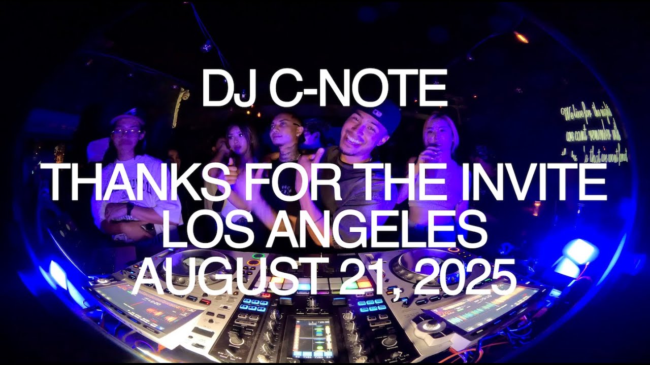 DJ C-NOTE | TFTI LOS ANGELES 014 - Hip hop, RNB, Amapiano, Baile Funk