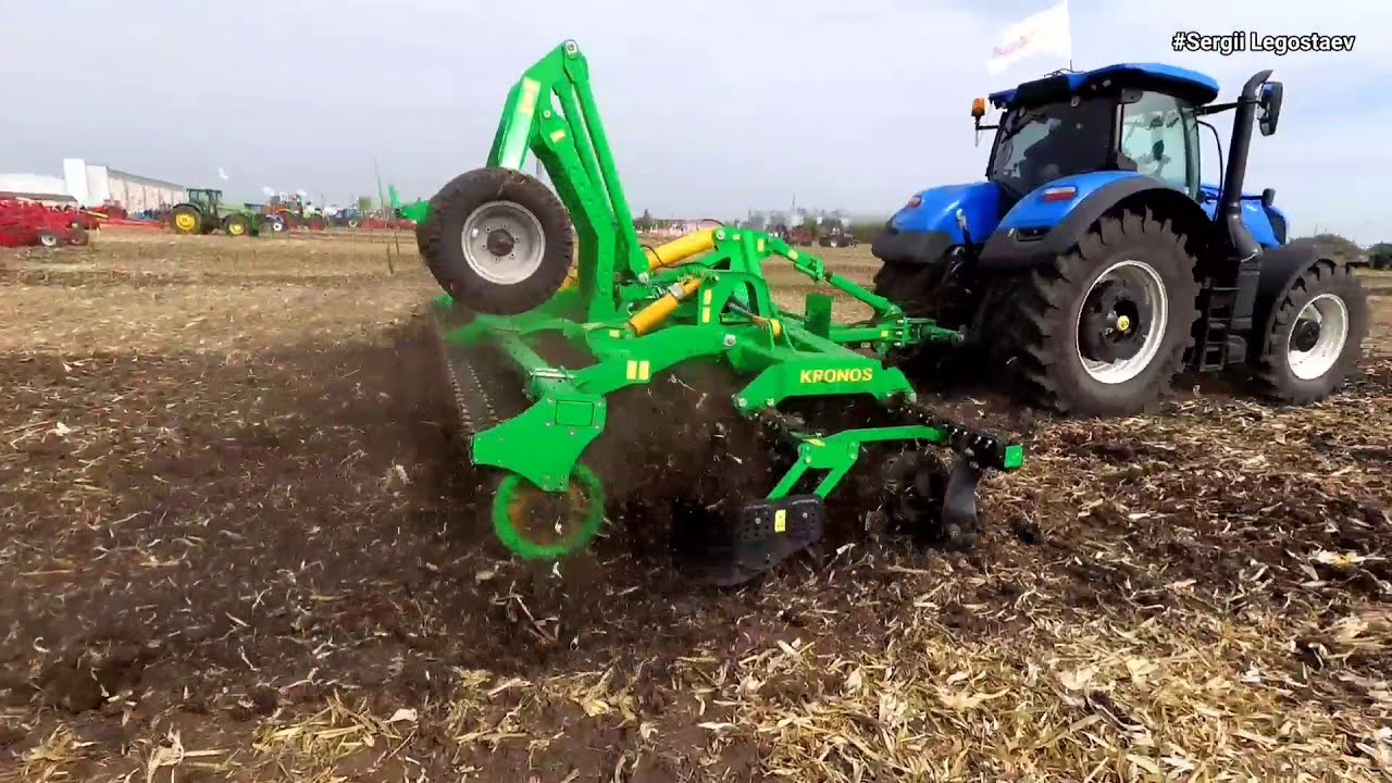 Самые дешевые украинские дисковые бороны по кукурузе!!! Круче Лемкен! Корсунь против Велес Агро