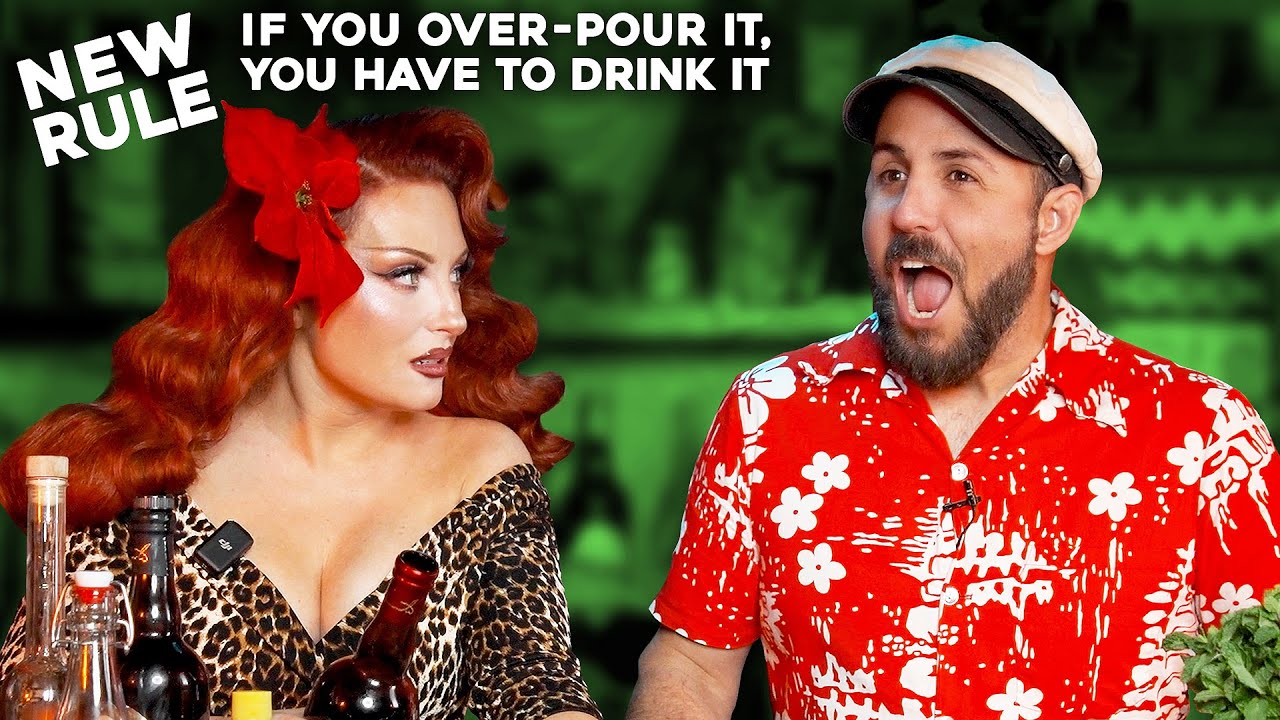 A Christmas Tiki Cocktail [with [Pinup Palmer]