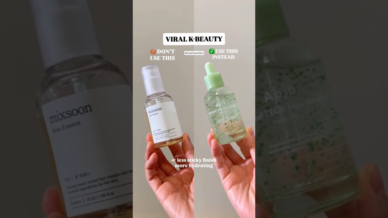 Viral K-Beauty Don't Use This And Use This Instead