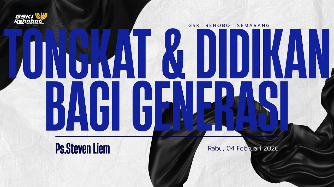 Renungan D'Message 04 Februari || TONGKAT & DIDIKAN BAGI GENERAS IIPs. Steven Liem