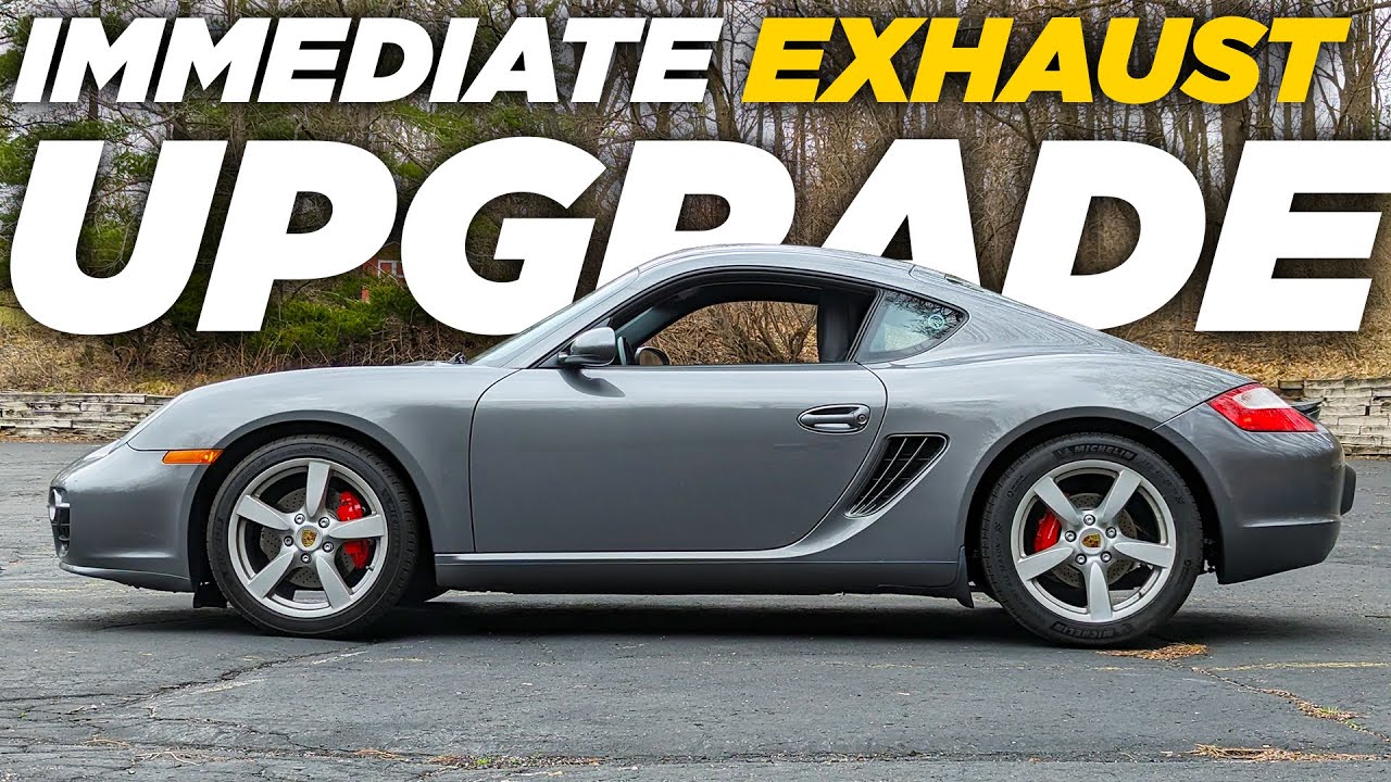 BOUGHT A PORSCHE CAYMAN S 987 and IMMEDIATELY Put An Exhaust On!! [Circuit Werks]