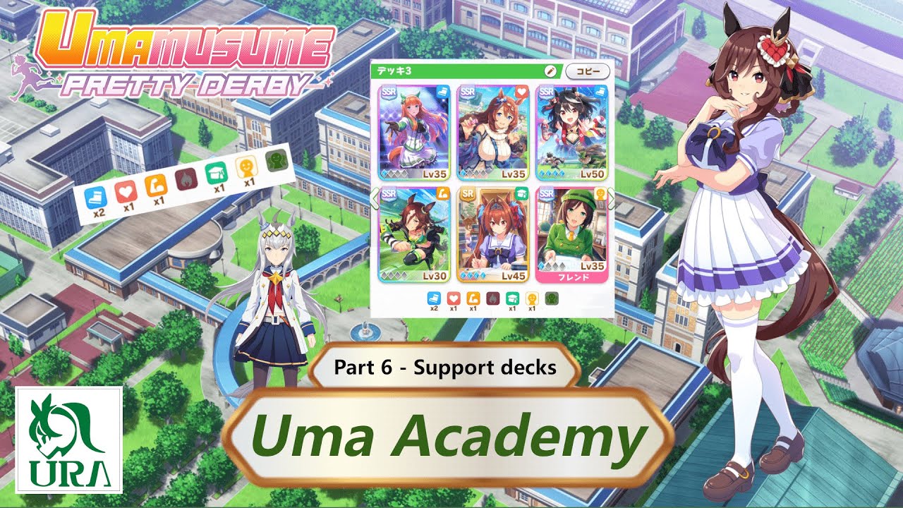 How to choose your SUPPORT DECK in Uma Musume Pretty derby?