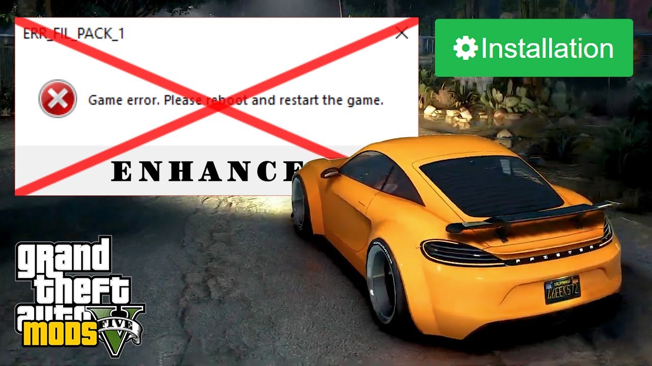 Инструкция по установке Packfile Limit Adjuster Enhanced (мод для GTA 5)! 🔥