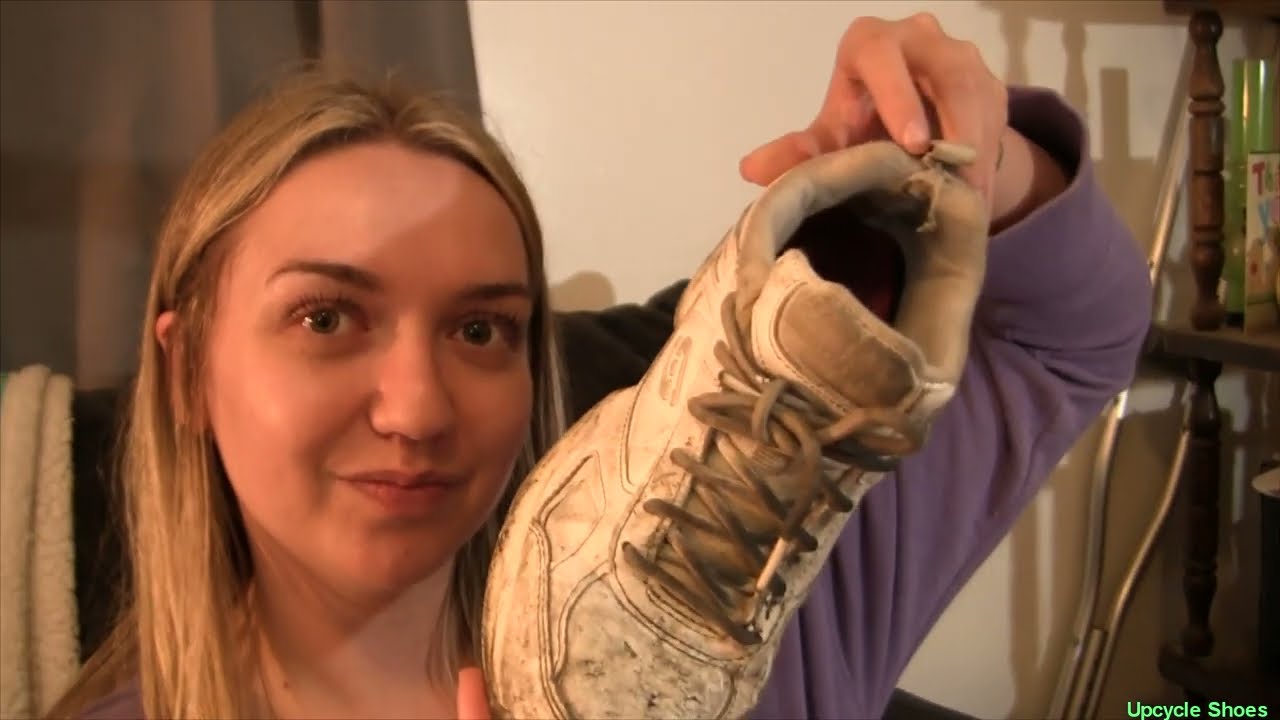 Upcycle Shoes:  Elyse old uniform, shoes and shoot bundle
