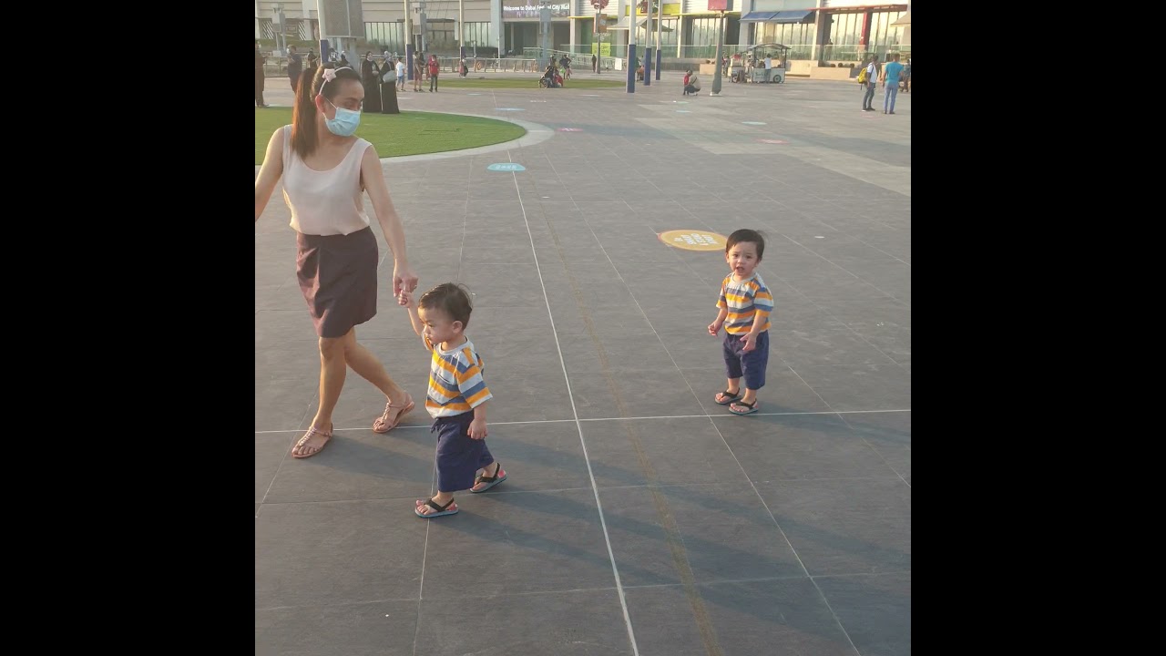 Twin boys first strolling during covid #twinslife #Twinslife #euginkristof