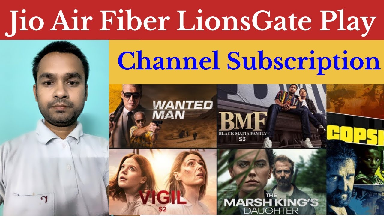 Jio Air Fiber LionsGate Play Channel Subscription 2024