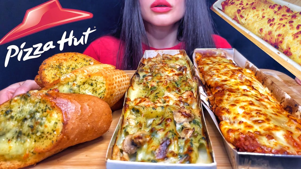 FOOTLONG LASAGNA + BAKED PASTA | MUKBANG ASMR | EATING SOUNDS