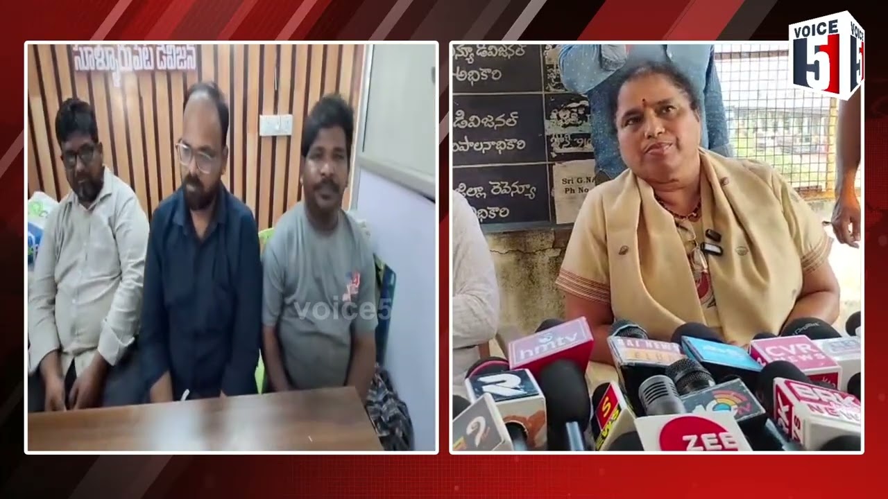 ACB raids on second day of taking charge as RDO.. Officers caught taking bribe | Voice5