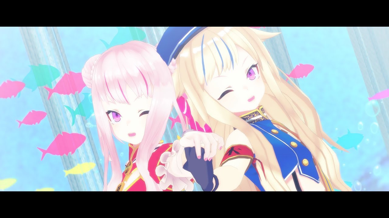 【ヒメヒナMMD】Dive to Blue【4K60fps】