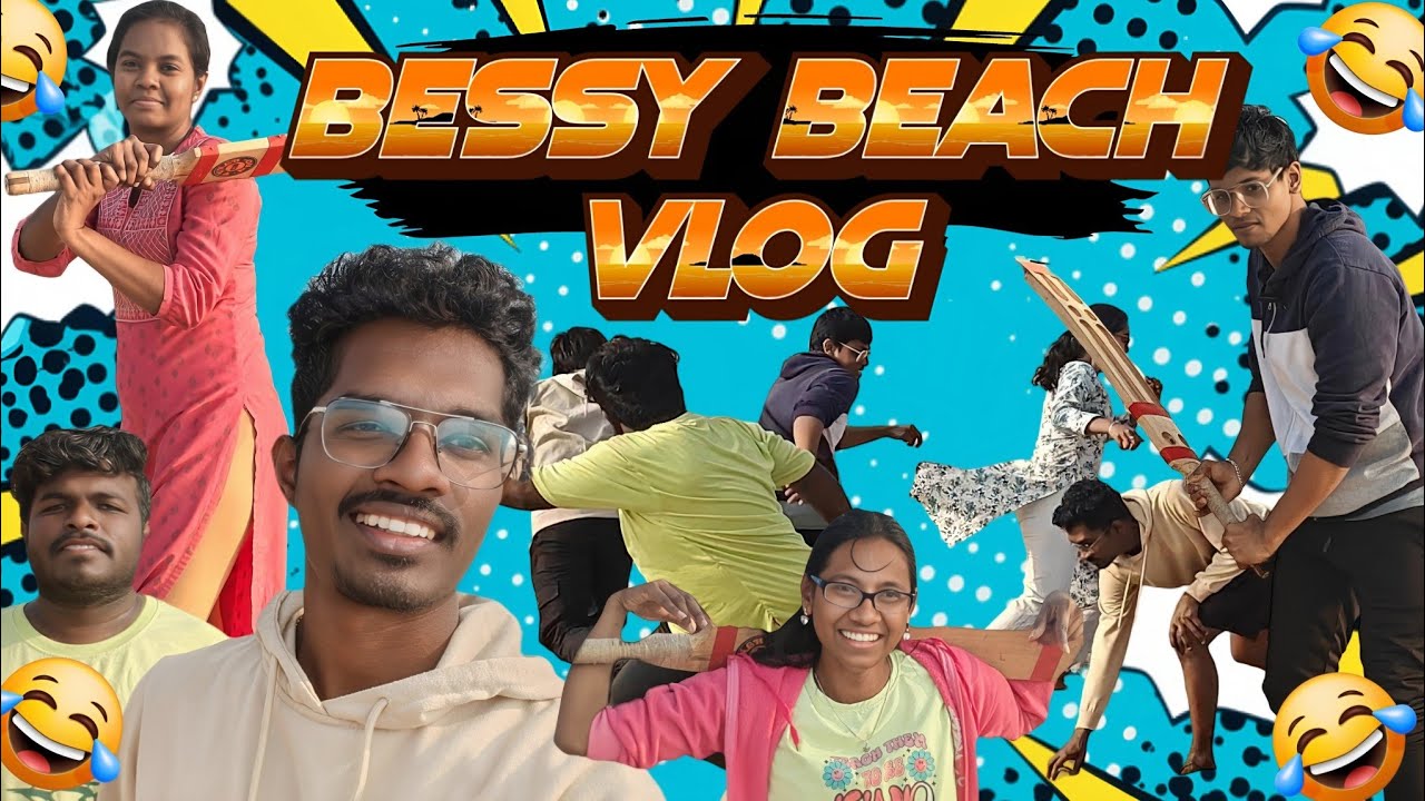 Unlimited Fun ku Naanga Guarantee 😂🤣🤣||Bessy Beach Vlog||Vlog No - 9