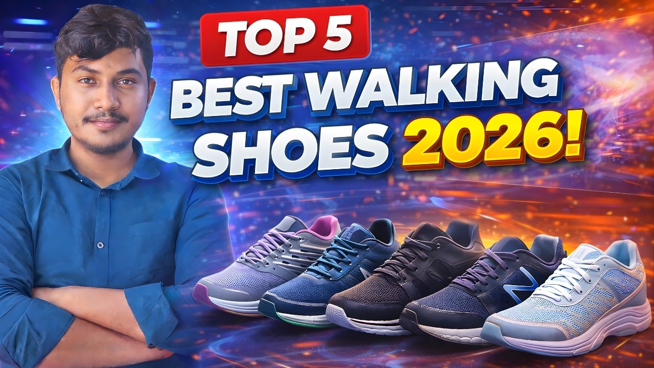Best Walking Shoes 2026 | Comfort, Support & Lightweight Sneakers
