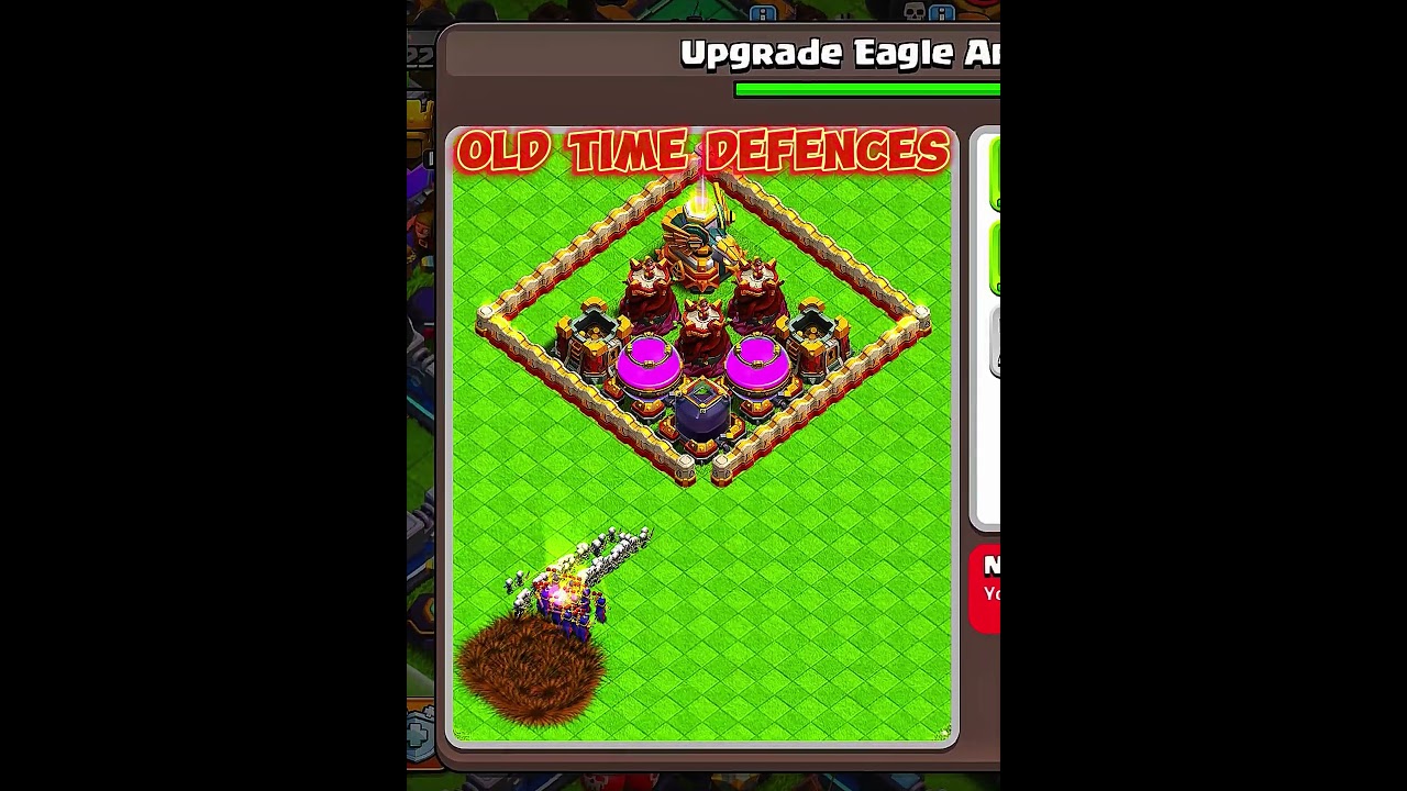 WHICH IS THE BEST DEFENSE || #clashofclans #coc #defence #shorts