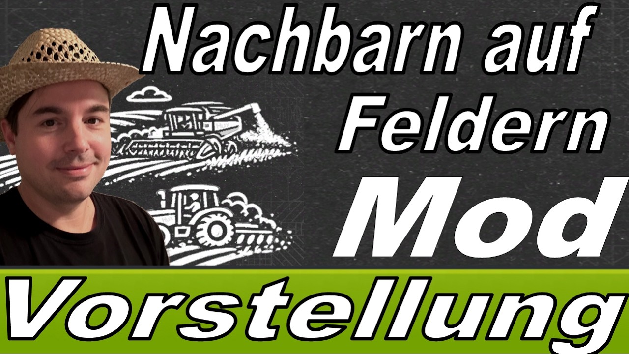 LS25 Mod Vorstellung KI Fahrzeuge auf den Felder Nachbarn bearbeiten Felder und Missionen selbst #ls