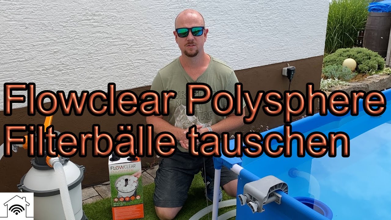 Bestway Flowclear Polysphere Filterbälle tauschen