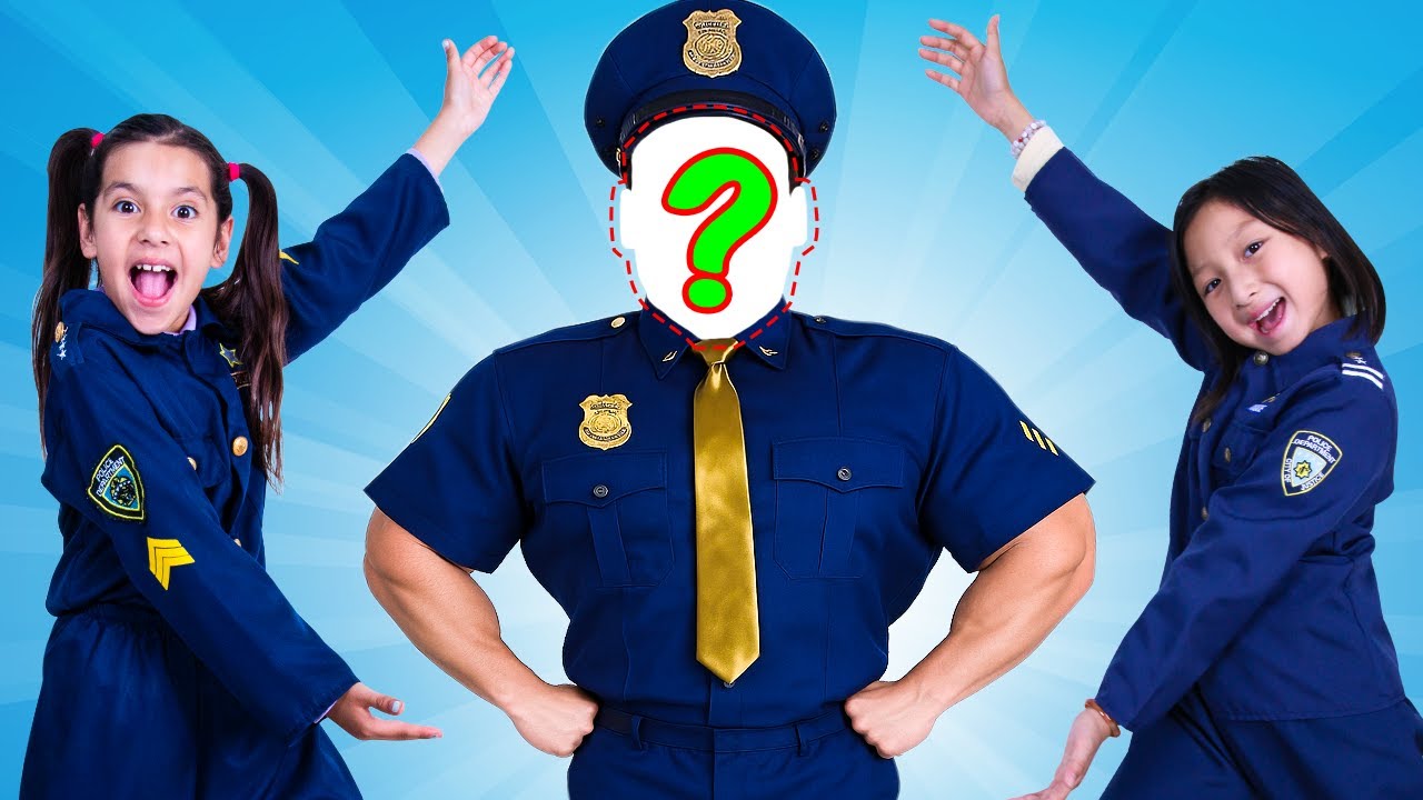 Ellie & Eva Police Team to the Rescue: Kids Learn Teamwork