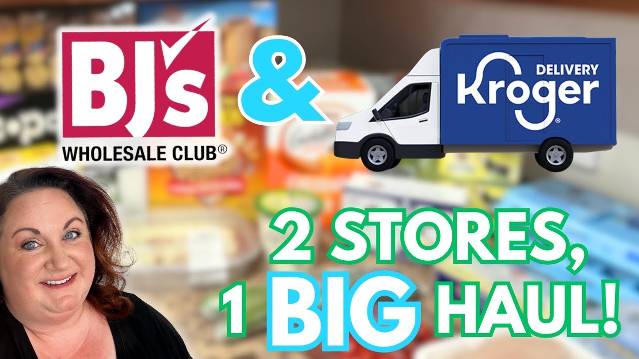 BJ’s + Kroger Haul 🛒 Family Grocery Restock + Taste Test (What $275 Gets You!)