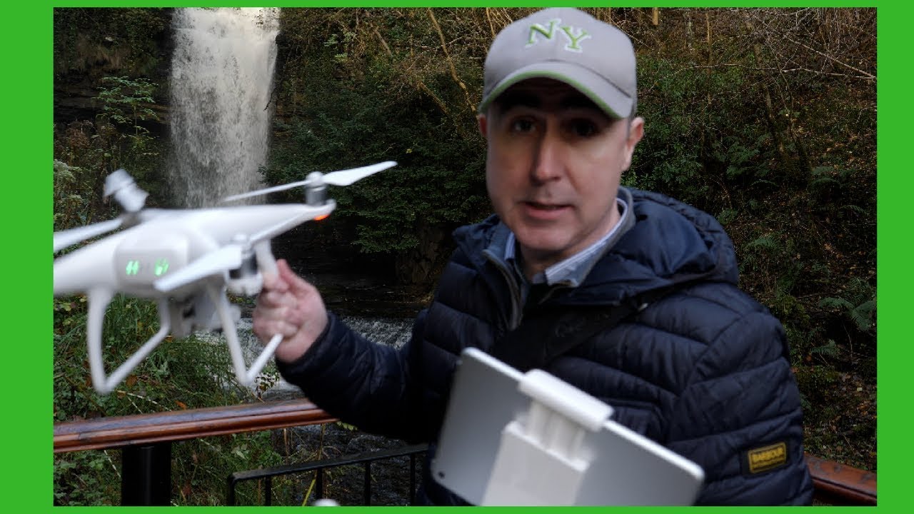 Drone footage of Glencar Waterfall Co Leitrim in Ireland & lumix gh5 slow motion