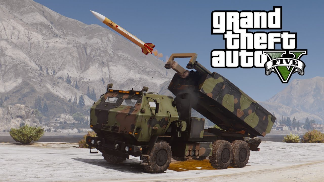 GTA V M142 HIMARS mobile artillery (MOD)