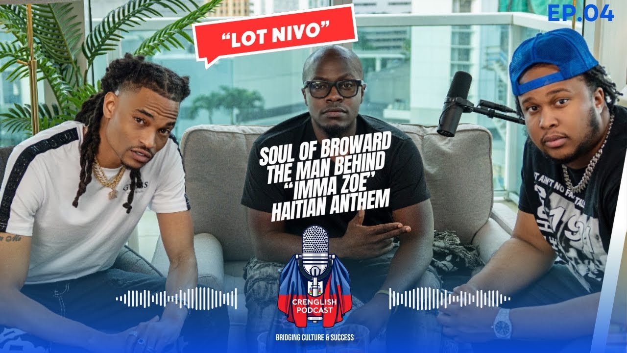 Black Dada – The Soul of Broward & Story Behind “Imma Zoe” | Crenglish Podcast Ep 4