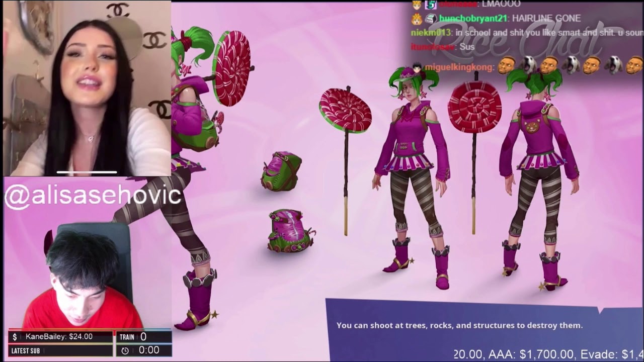 RICEGUM FALLS IN LOVE ❤️ WITH A GIRL FROM NEW YORK ON HIS STREAM