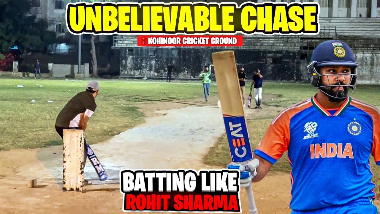 Unbelievable Power Hitting in Kohinoor Cricket Ground Against Big Team