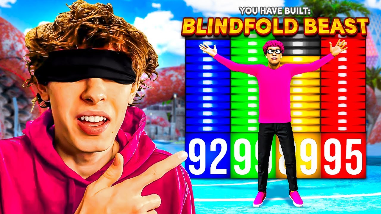 Making a Build BLINDFOLDED on NBA 2K