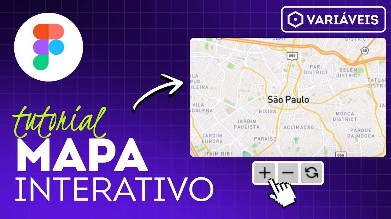 Mapa Interativo com Variáveis | Tutorial Figma