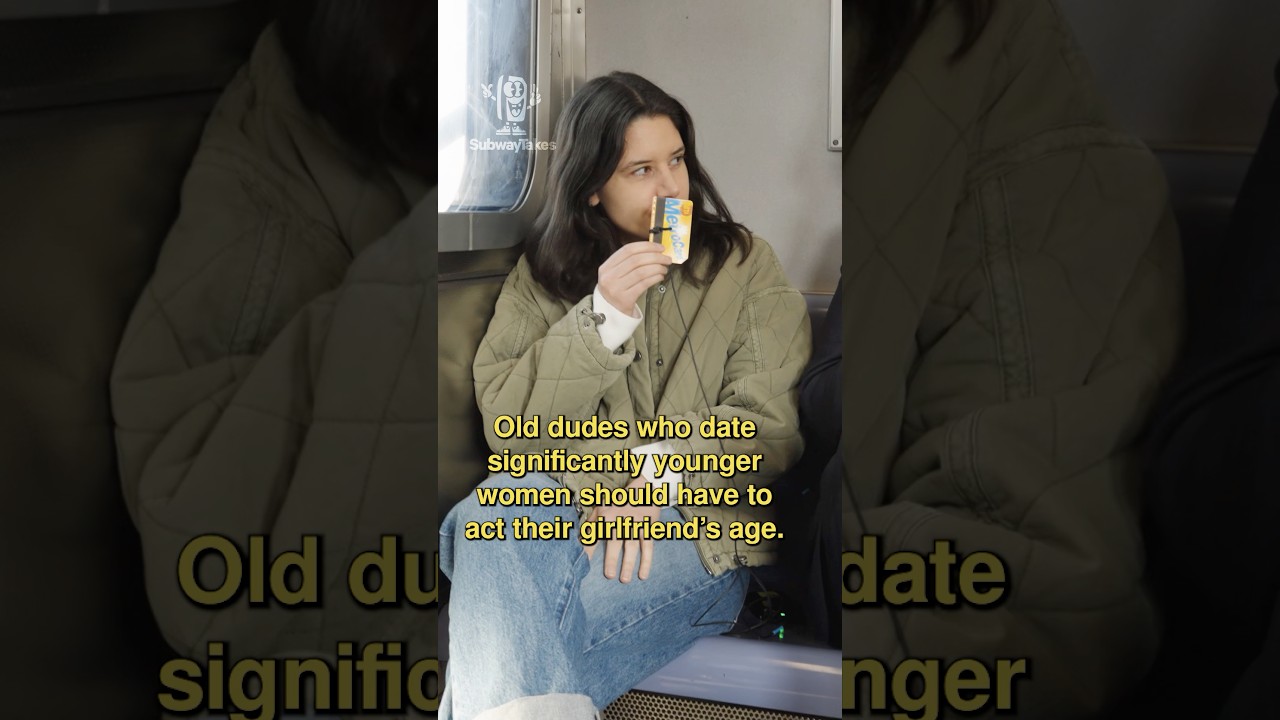 Old dudes who date younger women should have to act their girlfriend's age!! @s@salmazaky